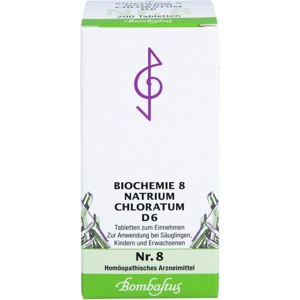 BIOCHEMIE 8 Natrium chloratum D 6 Tabletten Produktbild