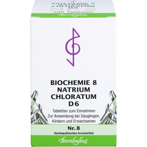 BIOCHEMIE 8 Natrium chloratum D 6 Tabletten Produktbild