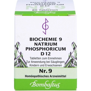 BIOCHEMIE 9 Natrium phosphoricum D 12 Tabletten Produktbild