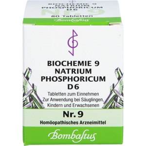 BIOCHEMIE 9 Natrium phosphoricum D 6 Tabletten Produktbild