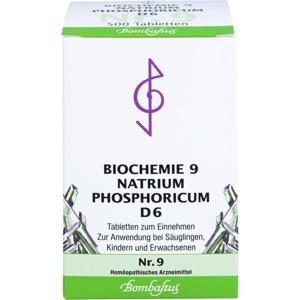 BIOCHEMIE 9 Natrium phosphoricum D 6 Tabletten Produktbild
