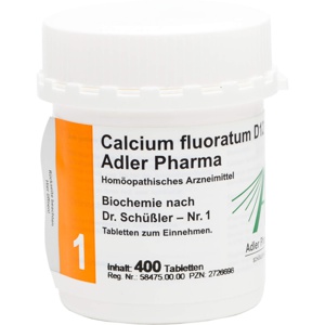 BIOCHEMIE Adler 1 Calcium fluoratum D 12 Tabletten Produktbild