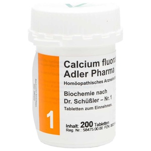BIOCHEMIE Adler 1 Calcium fluoratum D 12 Tabletten Produktbild