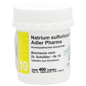 BIOCHEMIE Adler 10 Natrium sulfuricum D 6 Tabl. Produktbild