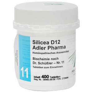 BIOCHEMIE Adler 11 Silicea D 12 Tabletten Produktbild