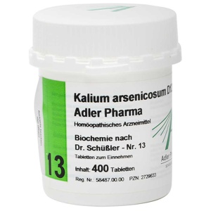 BIOCHEMIE Adler 13 Kalium arsenicosum D 12 Tabl. Produktbild