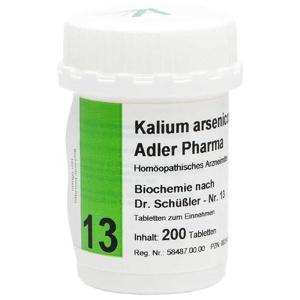 BIOCHEMIE Adler 13 Kalium arsenicosum D 12 Tabl. Produktbild