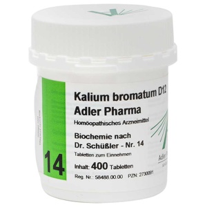 BIOCHEMIE Adler 14 Kalium bromatum D 12 Tabletten Produktbild