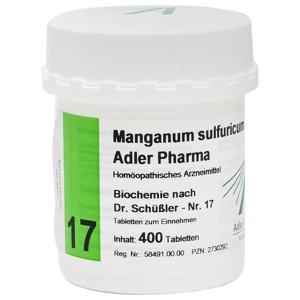 BIOCHEMIE Adler 17 Manganum sulfuricum D 12 Tabl. Produktbild