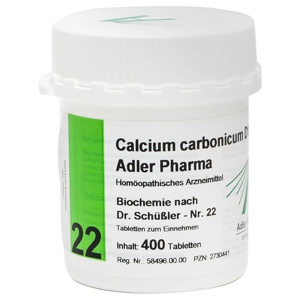 BIOCHEMIE Adler 22 Calcium carbonicum D 12 Tabl. Produktbild