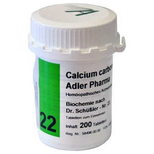 BIOCHEMIE Adler 22 Calcium carbonicum D 12 Tabl. Produktbild