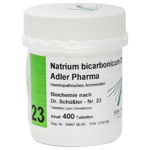 BIOCHEMIE Adler 23 Natrium bicarbonicum D 12 Tabl. Produktbild