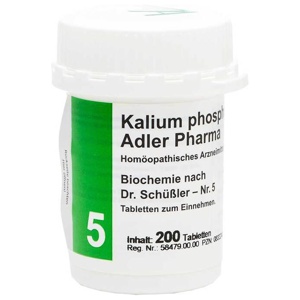 BIOCHEMIE Adler 5 Kalium phosphoricum D 6 Tabl. Produktbild