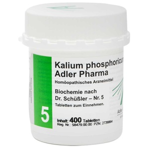 BIOCHEMIE Adler 5 Kalium phosphoricum D 6 Tabl. Produktbild