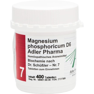 Magnesium phosphporicum D6 Adler Pharma Biochemie nach Dr. Schüßler Nr. 7 400 St Tabletten Produktbild