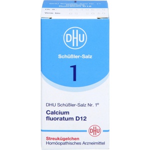 BIOCHEMIE DHU 1 Calcium fluoratum D 12 Globuli Produktbild
