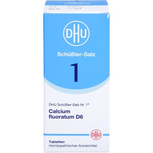 BIOCHEMIE DHU 1 Calcium fluoratum D 6 Tabletten Produktbild