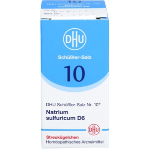 BIOCHEMIE DHU 10 Natrium sulfuricum D 6 Globuli Produktbild