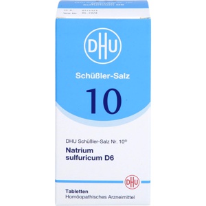 BIOCHEMIE DHU 10 Natrium sulfuricum D 6 Tabletten Produktbild