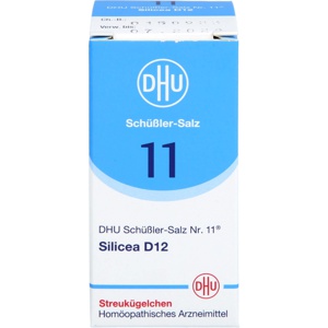 BIOCHEMIE DHU 11 Silicea D 12 Globuli Produktbild