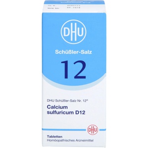 BIOCHEMIE DHU 12 Calcium sulfuricum D 12 Tabletten Produktbild