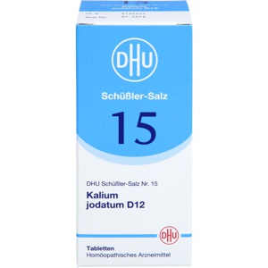 BIOCHEMIE DHU 15 Kalium jodatum D 12 Tabletten Produktbild