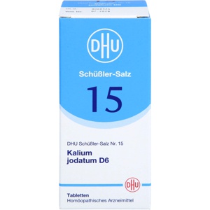BIOCHEMIE DHU 15 Kalium jodatum D 6 Tabletten Produktbild