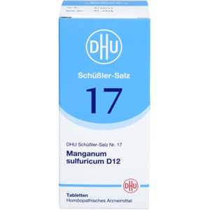 BIOCHEMIE DHU 17 Manganum sulfuricum D 12 Tabl. Produktbild
