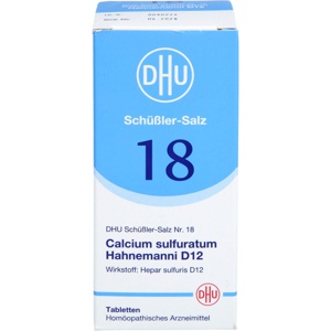BIOCHEMIE DHU 18 Calcium sulfuratum D 12 Tabletten Produktbild