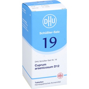 BIOCHEMIE DHU 19 Cuprum arsenicosum D 12 Tabletten Produktbild