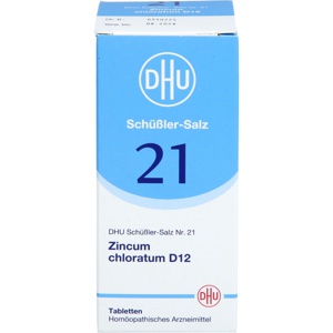 BIOCHEMIE DHU 21 Zincum chloratum D 12 Tabletten Produktbild