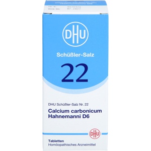 BIOCHEMIE DHU 22 Calcium carbonicum D 6 Tabletten Produktbild
