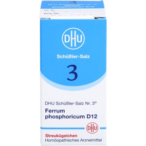 BIOCHEMIE DHU 3 Ferrum phosphoricum D 12 Globuli Produktbild