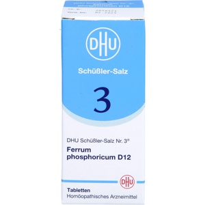 BIOCHEMIE DHU 3 Ferrum phosphoricum D 12 Tabletten Produktbild