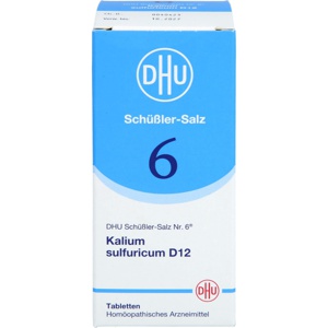 BIOCHEMIE DHU 6 Kalium sulfuricum D 12 Tabletten Produktbild