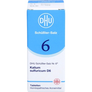 BIOCHEMIE DHU 6 Kalium sulfuricum D 6 Tabletten Produktbild
