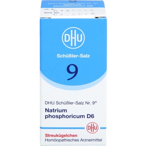BIOCHEMIE DHU 9 Natrium phosphoricum D 6 Globuli Produktbild