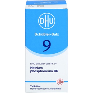 BIOCHEMIE DHU 9 Natrium phosphoricum D 6 Tabletten Produktbild