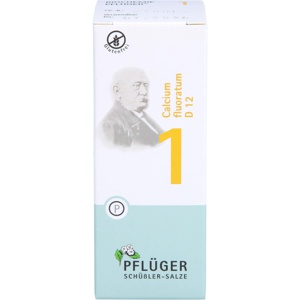 BIOCHEMIE Pflüger 1 Calcium fluoratum D 12 Tabl. Produktbild