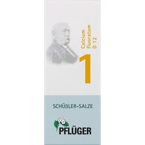 BIOCHEMIE Pflüger 1 Calcium fluoratum D 12 Tabl. Produktbild