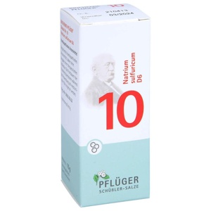 BIOCHEMIE Pflüger 10 Natrium sulfuricum D 6 Glob. Produktbild