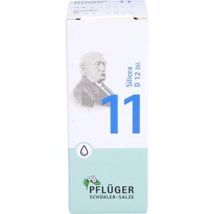 BIOCHEMIE Pflüger 11 Silicea D 12 Tropfen Produktbild