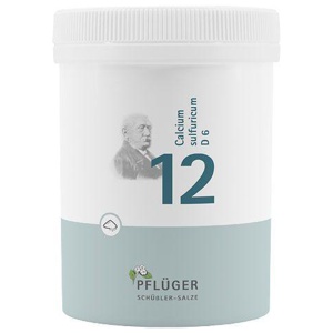 BIOCHEMIE Pflüger 12 Calcium sulfuricum D 6 Pulver Produktbild