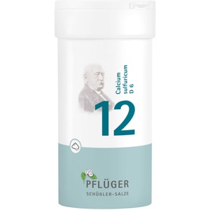 BIOCHEMIE Pflüger 12 Calcium sulfuricum D 6 Pulver Produktbild