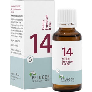 BIOCHEMIE Pflüger 14 Kalium bromatum D 6 Tropfen Produktbild