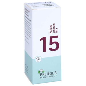 BIOCHEMIE Pflüger 15 Kalium jodatum D 12 Globuli Produktbild