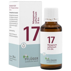 BIOCHEMIE Pflüger 17 Manganum sulfuricum D 6 Tro. Produktbild