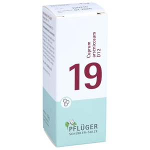 BIOCHEMIE Pflüger 19 Cuprum arsenicosum D 12 Glob. Produktbild