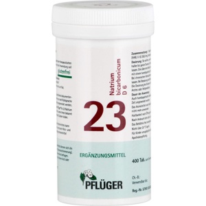BIOCHEMIE Pflüger 23 Natrium bicarbonicum D 6 Tab. Produktbild