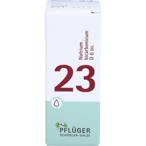 BIOCHEMIE Pflüger 23 Natrium bicarbonicum D 6 Tro. Produktbild